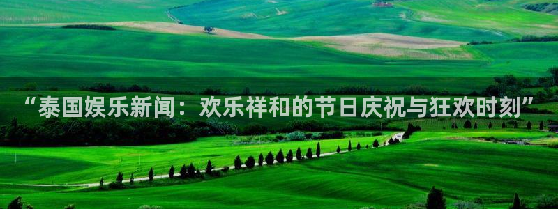 先锋娱乐登录注册：“泰国娱乐新闻：欢乐祥和的节日庆祝与狂欢时刻”