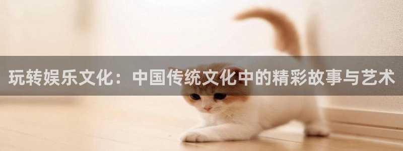 先锋娱乐4官网：玩转娱乐文化：中国传统文化中的精彩故事与艺术